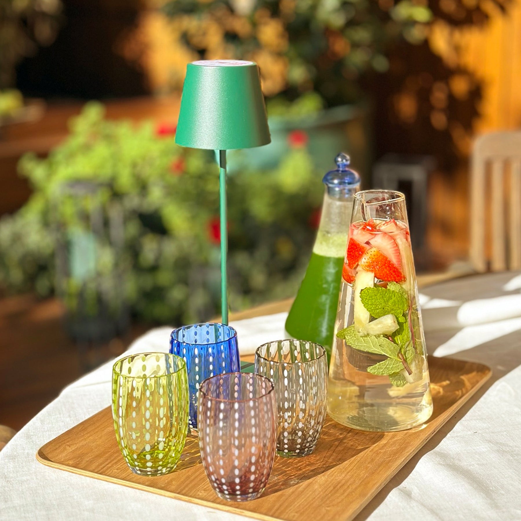 An image of Zafferano America Set of 2 Perle Tumbler