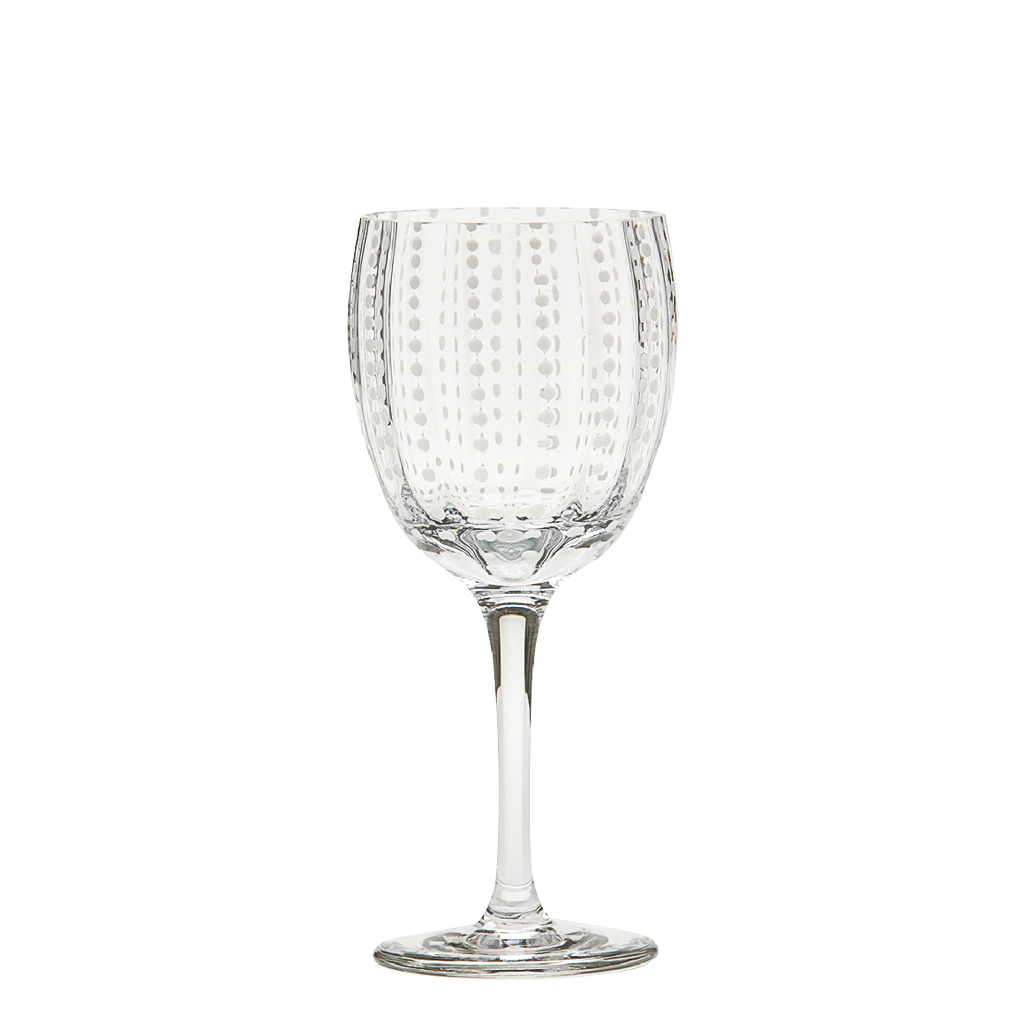 Zafferano America Set of 2 Perle Wine Goblet