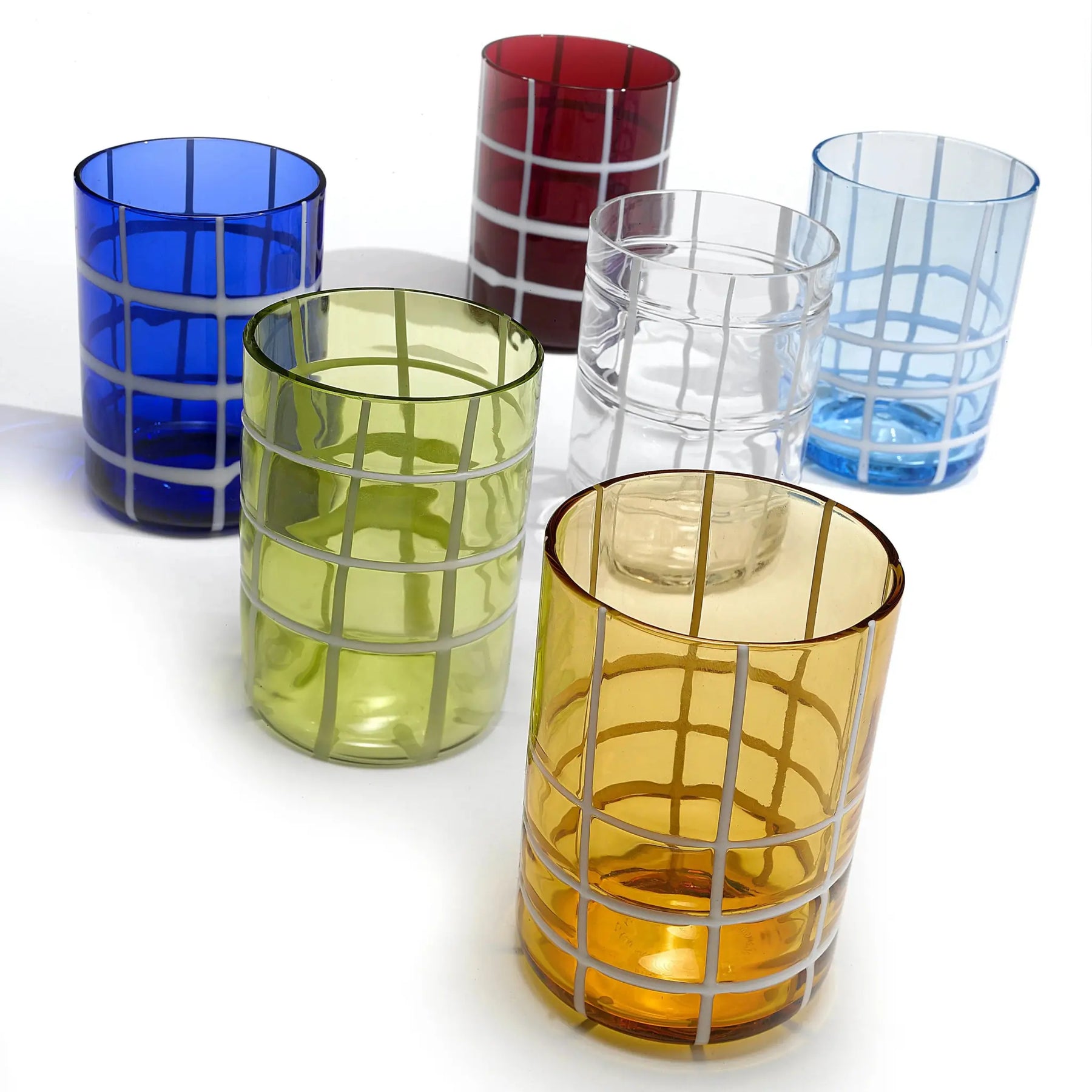 Zafferano America Twiddle Tumbler Collection in various colors all together