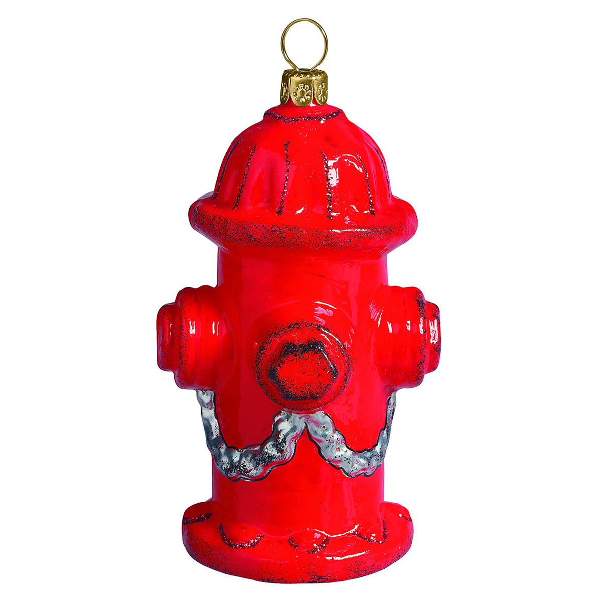 An image of Joy to the World Fire Hydrant Ornament