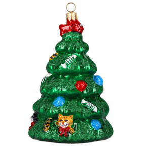 Joy to the World Oh Catmus Tree 3D Ornament
