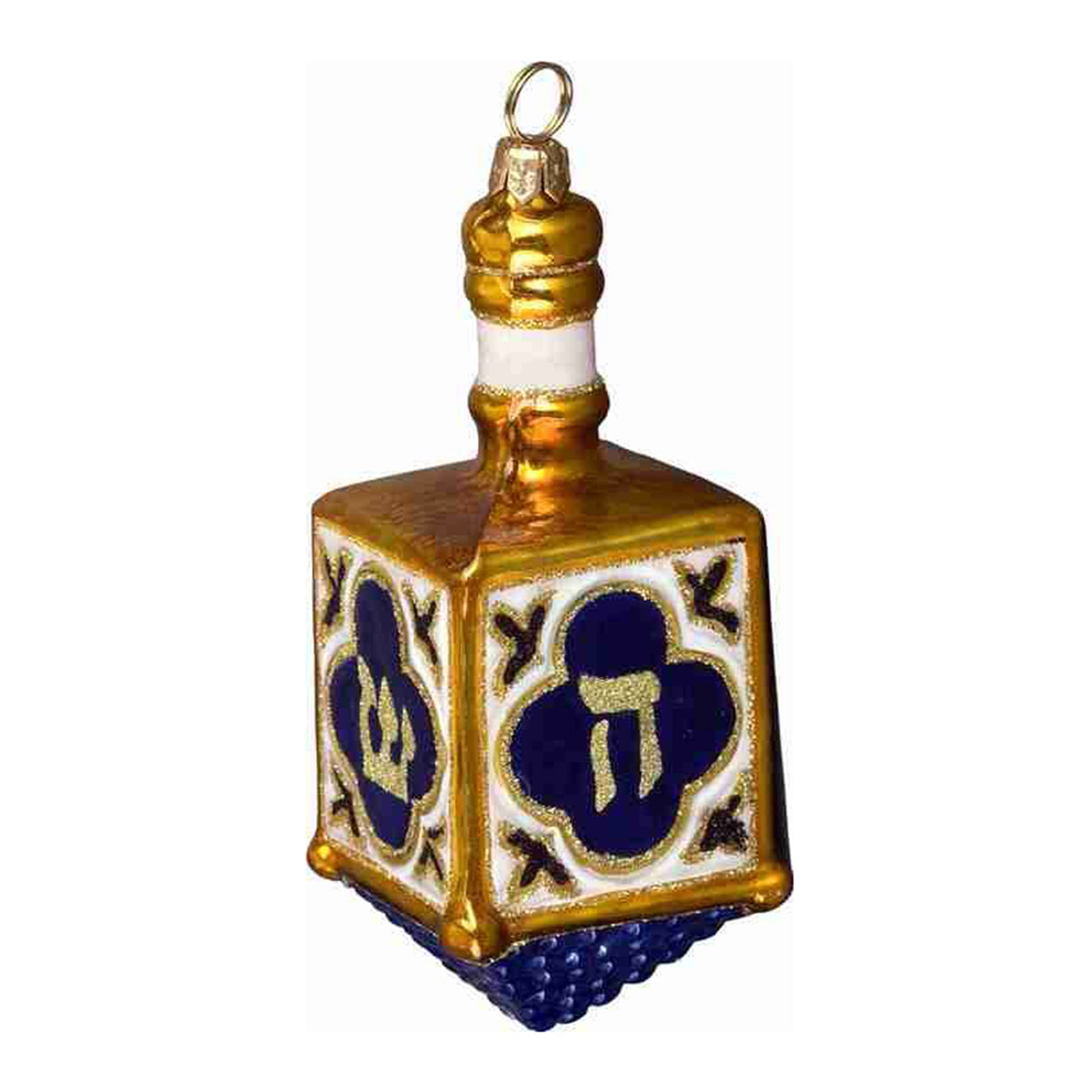 An image of Joy to the World Dreidel Ornament