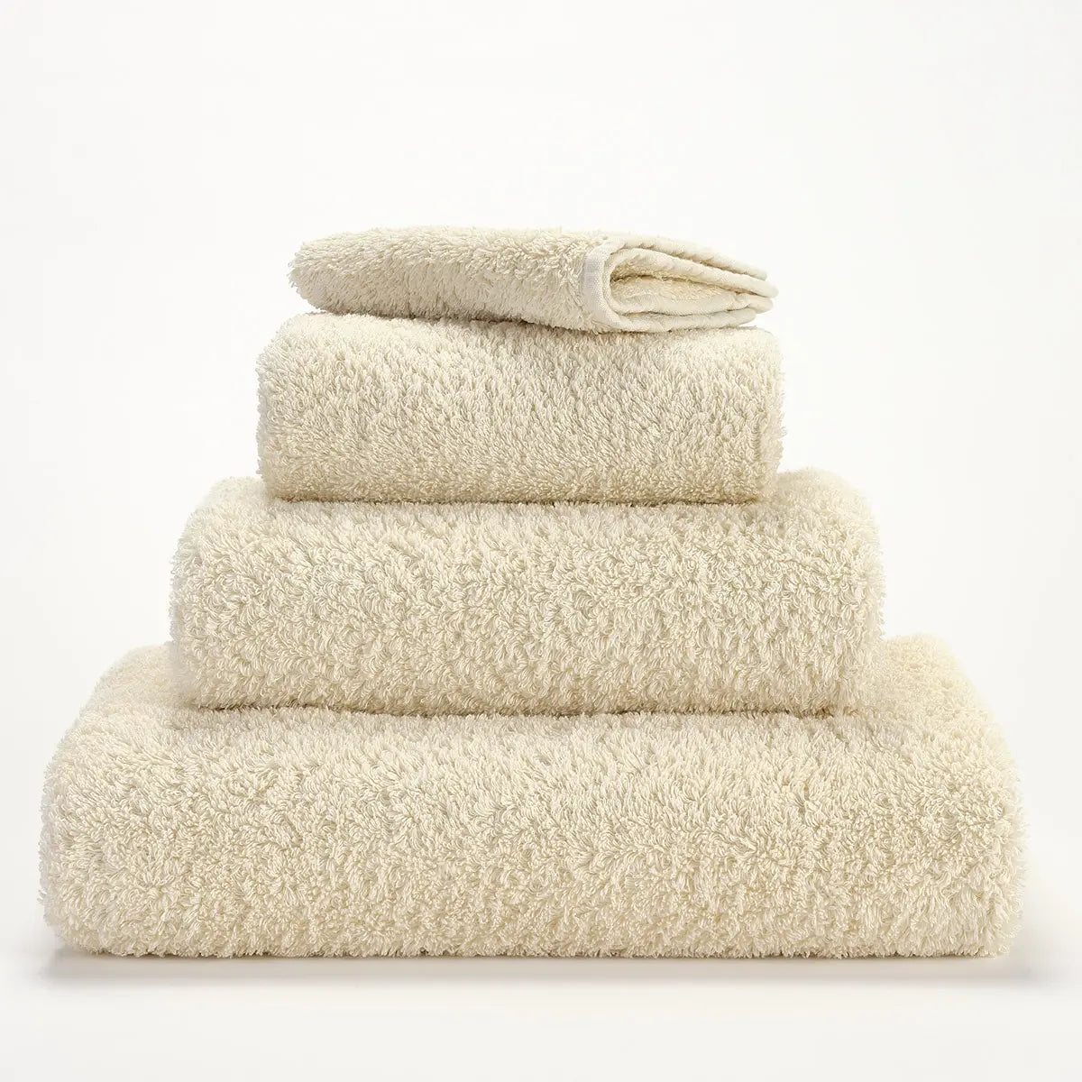 Abyss Super Pile Towels Ecru
