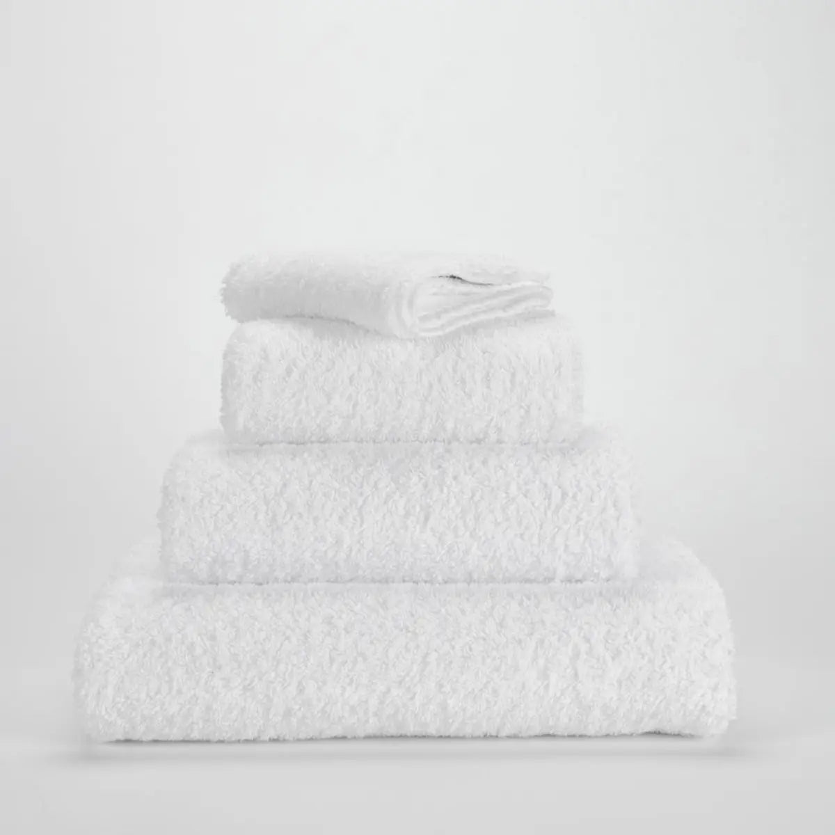 Abyss Super Pile Towels White