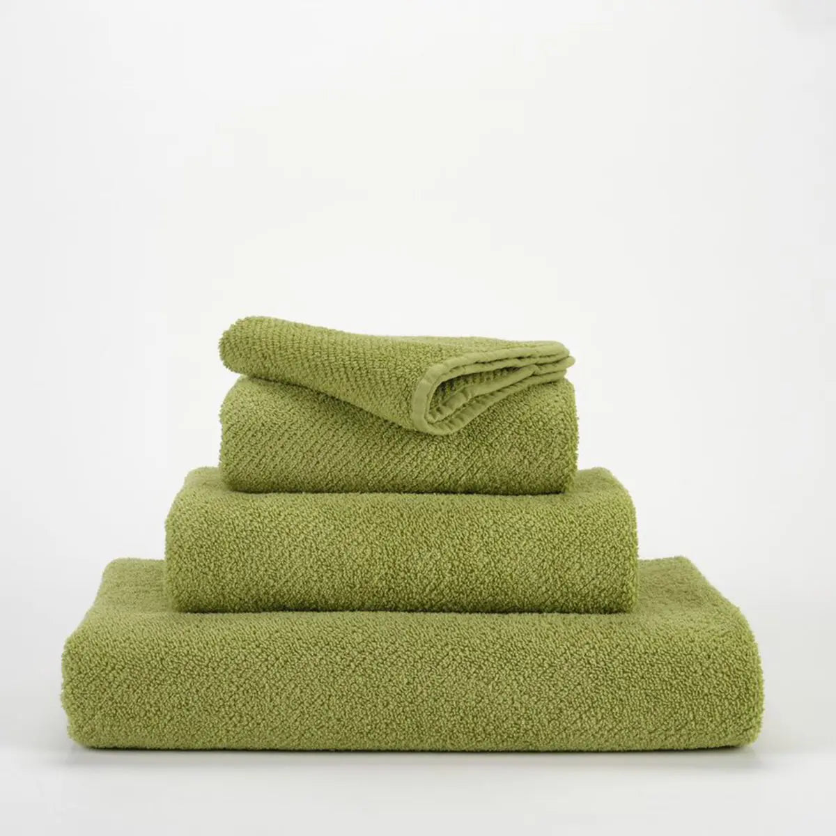 Abyss Twill Towels Apple Green