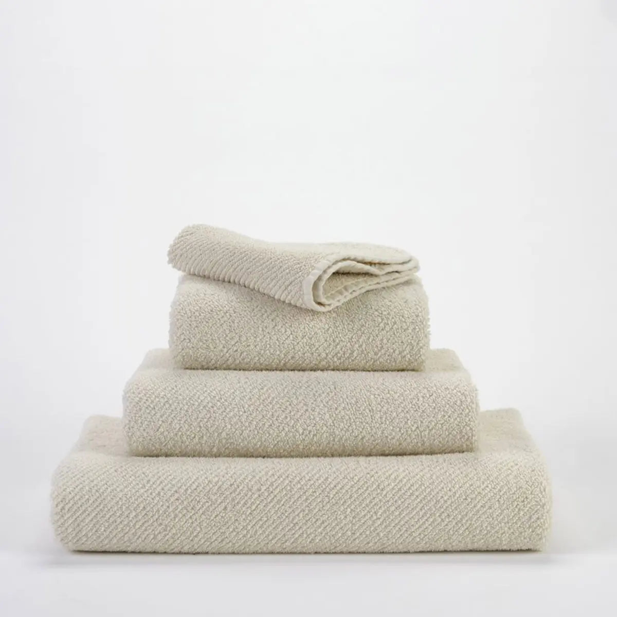 Abyss Twill Towels Ecru