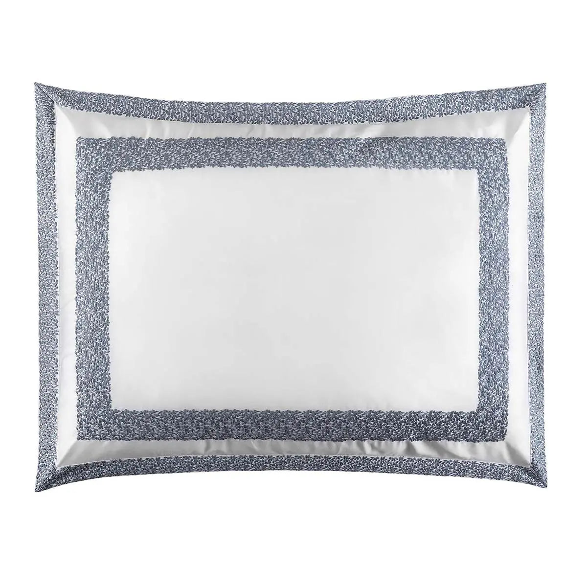 Bovi Malone Standard Sham in White/Blue