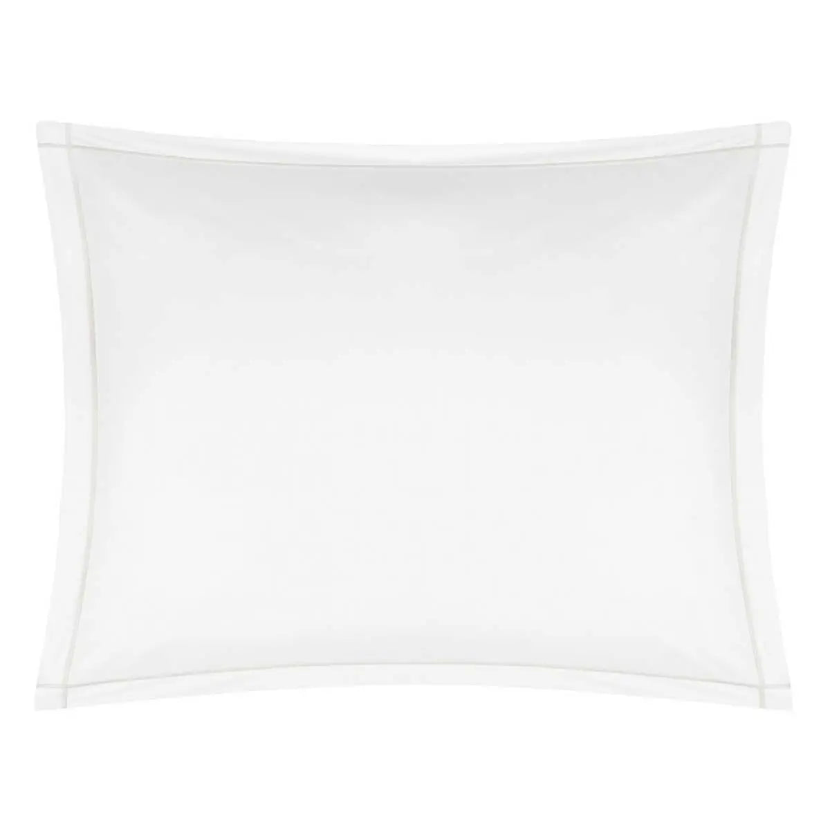 Bovi Classic Hotel Standard Sham in White/Dove 