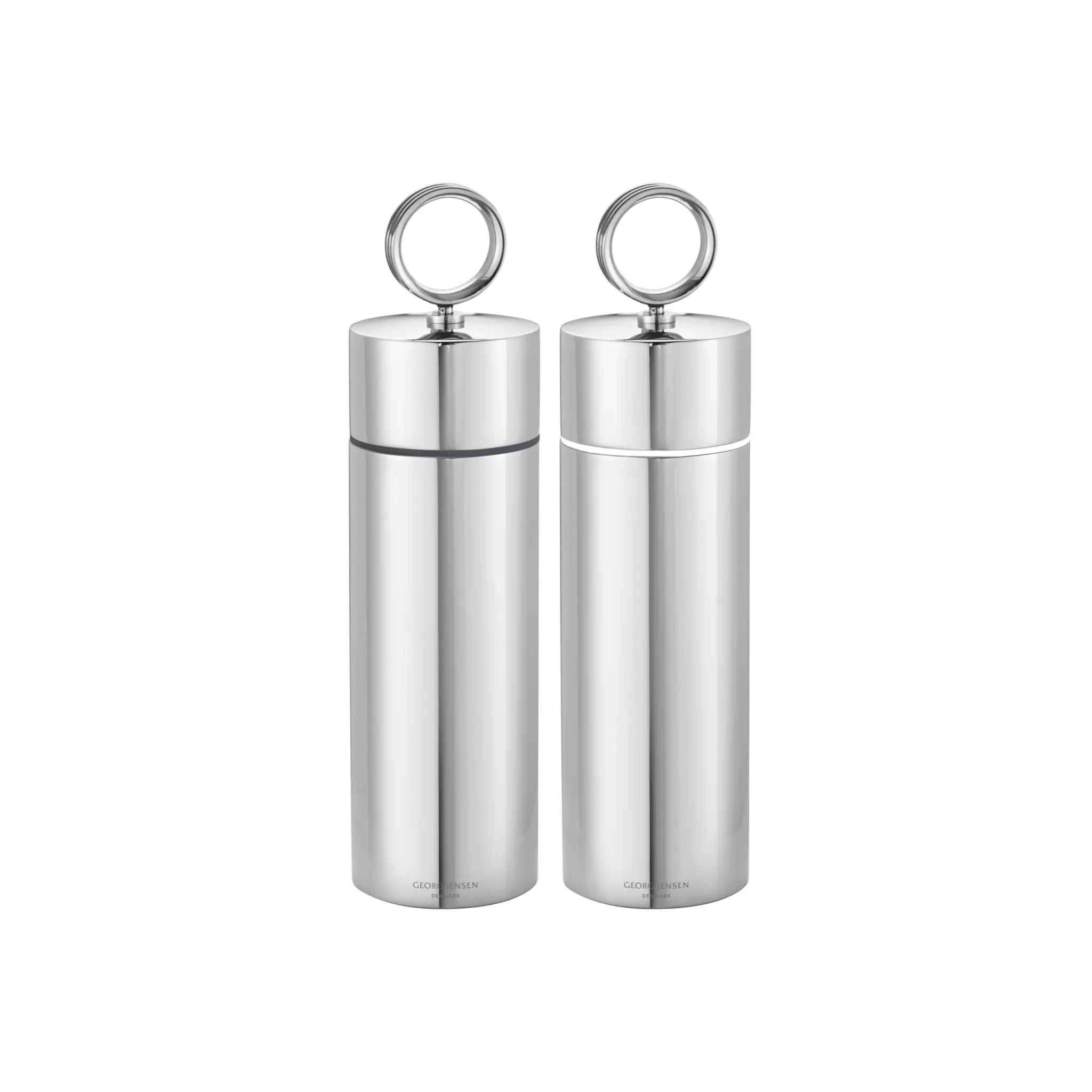 Georg Jensen Bernadotte Stainless Steel Salt & Pepper Grinder Set