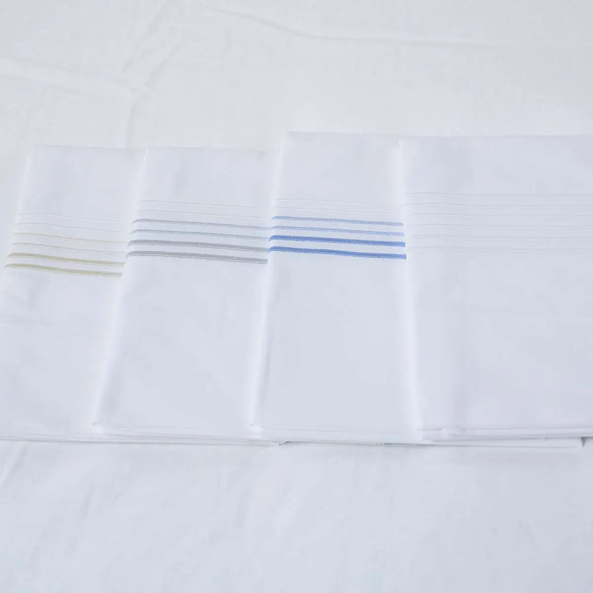 Gracious Home 6-Line Pillowcase, Flat Sheet 