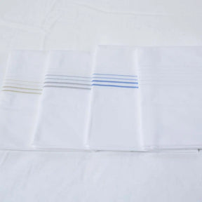 Gracious Home 6-Line Pillowcase, Flat Sheet 