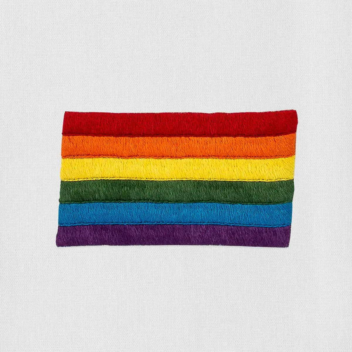 Henry Handwork Pride Flag Guest Towel