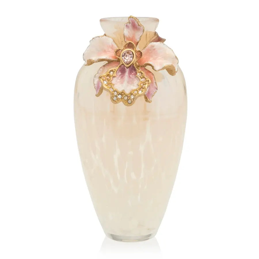 An image of Jay Strongwater Audra Orchid Mini Vase