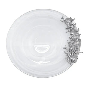 Mariposa Alabaster Seaside Platter in White