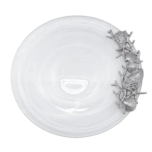 An image of Mariposa Alabaster Seaside Platter