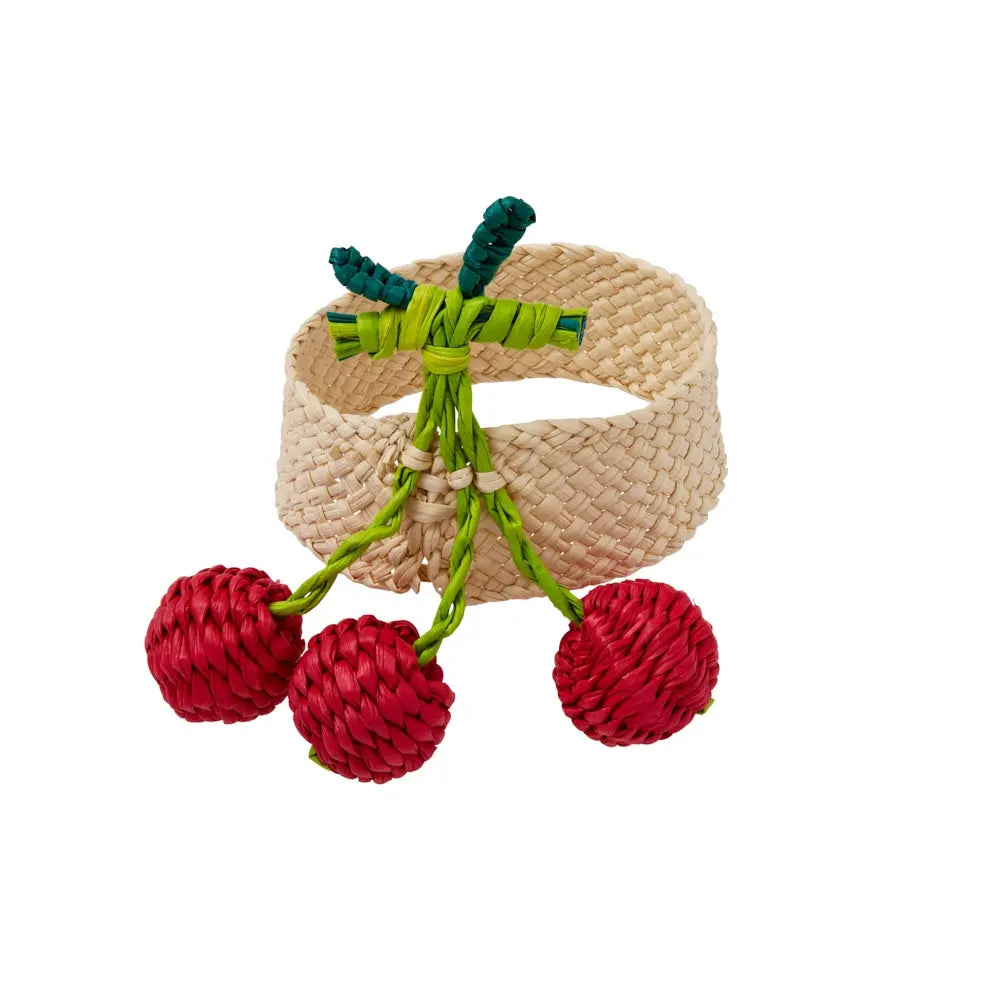 Mode Living Orchard Napkin Ring with Cherry