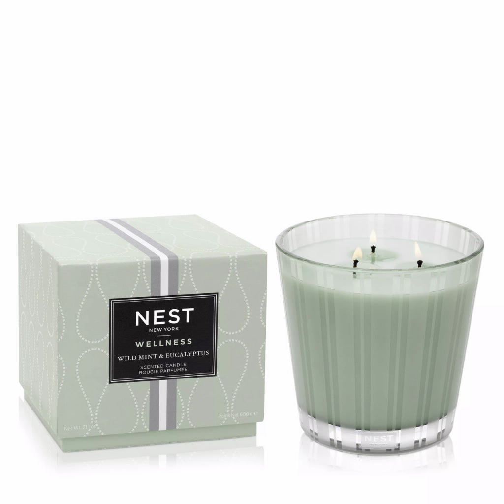 Nest Fragrances 3-Wick Candle 21.2 oz - Wild Mint & Eucalyptus