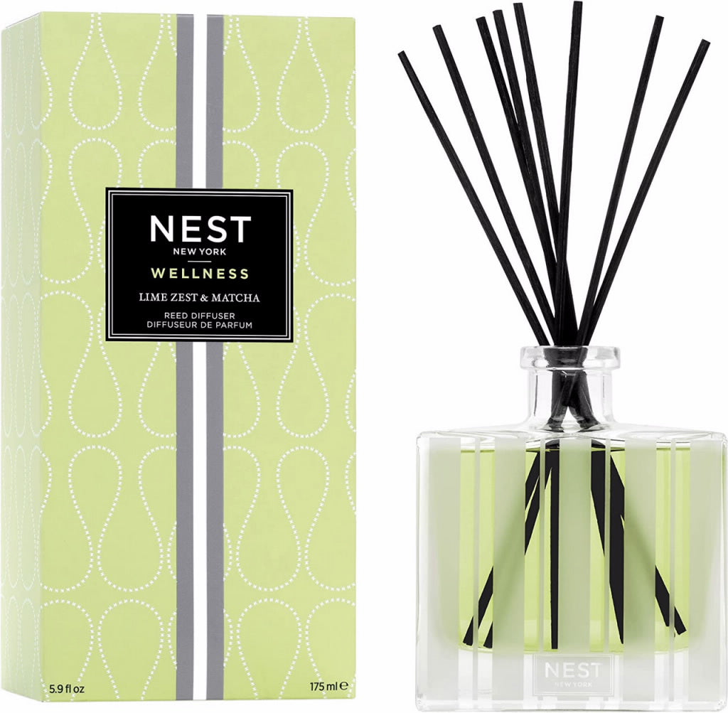 Nest Fragrances Reed Diffuser 5.9 fl.oz/175ml - Lime Zest & Matcha