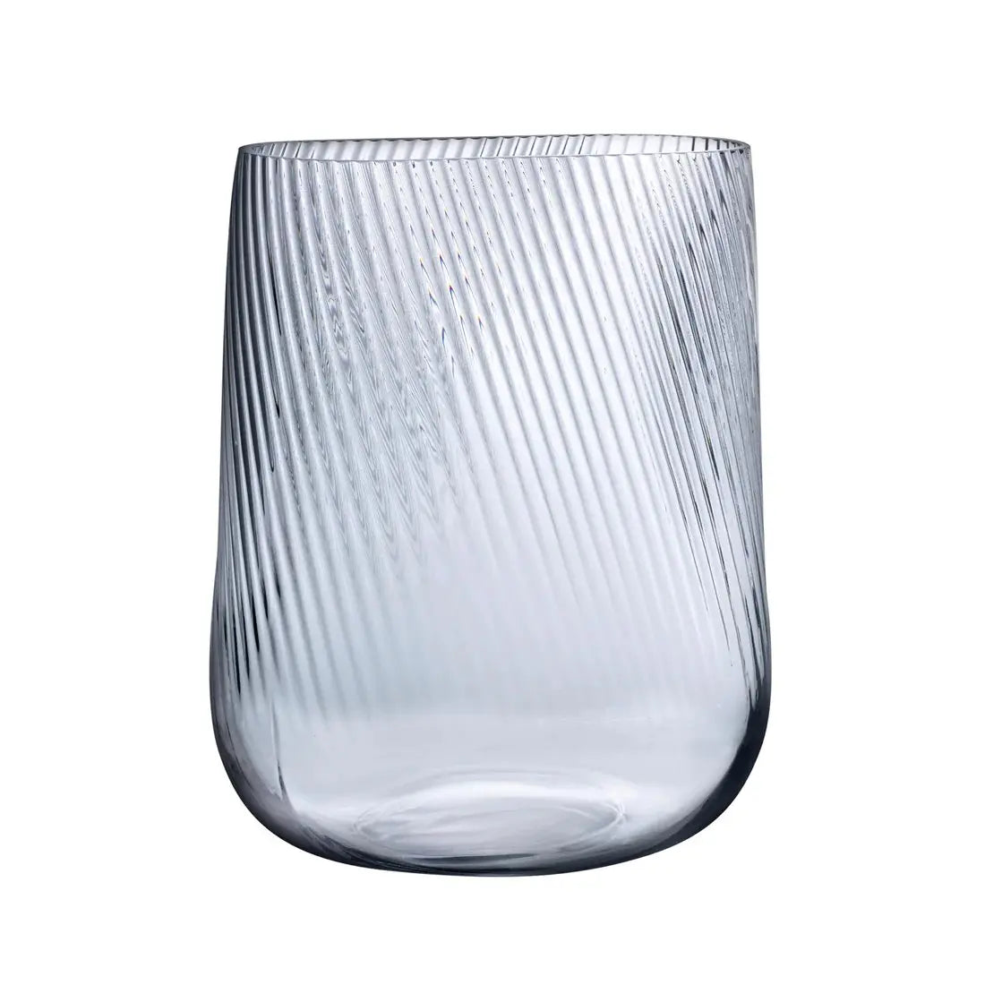 Nude Opti Vase - Clear 7 3/4" x 7" x 9 1/2"