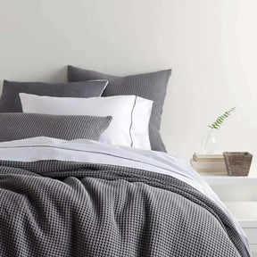 Pine Cone Hill Bed 101 Bubble Matelasse Coverlet Grey