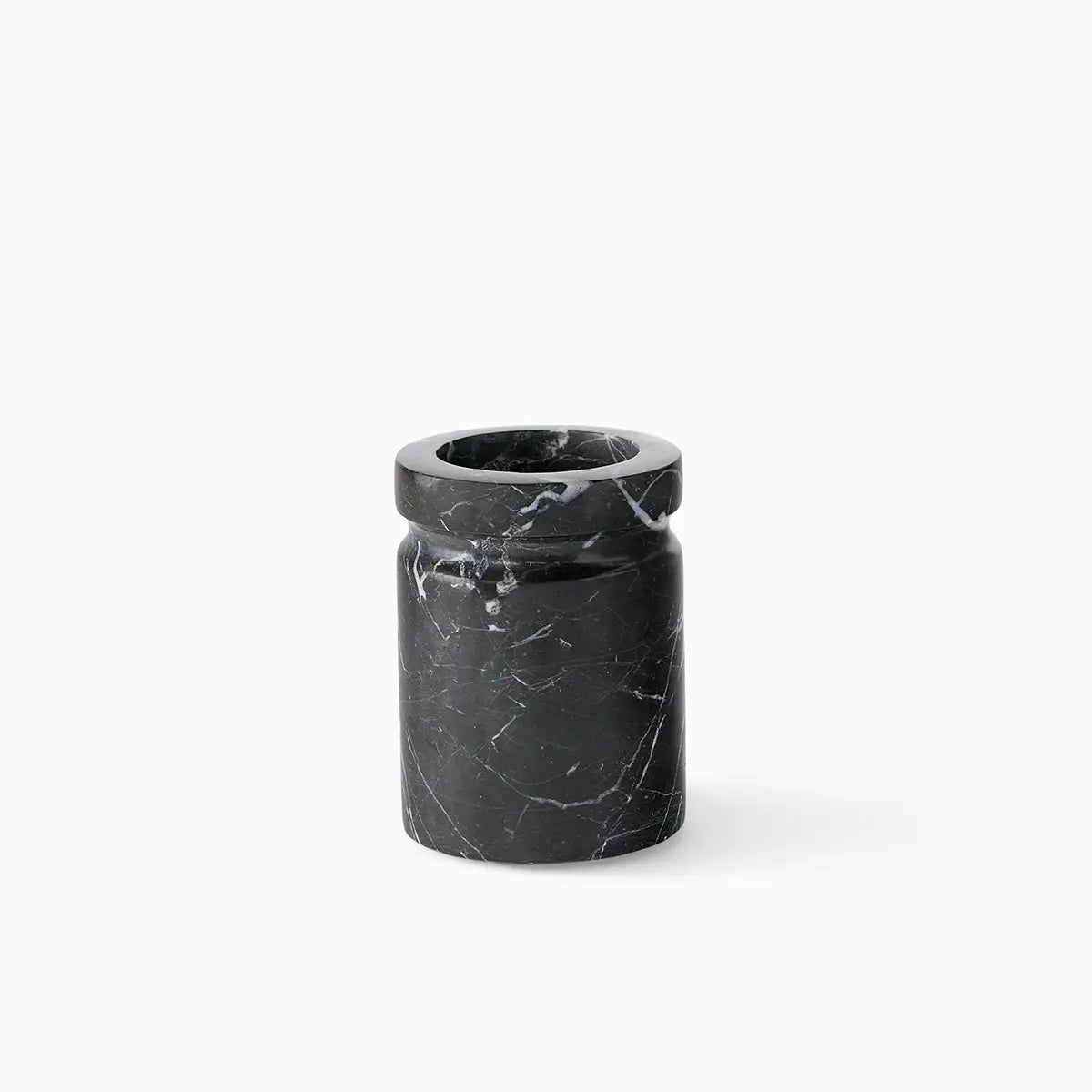 Sferra Marquina Tooth Brush holder in Black Marble