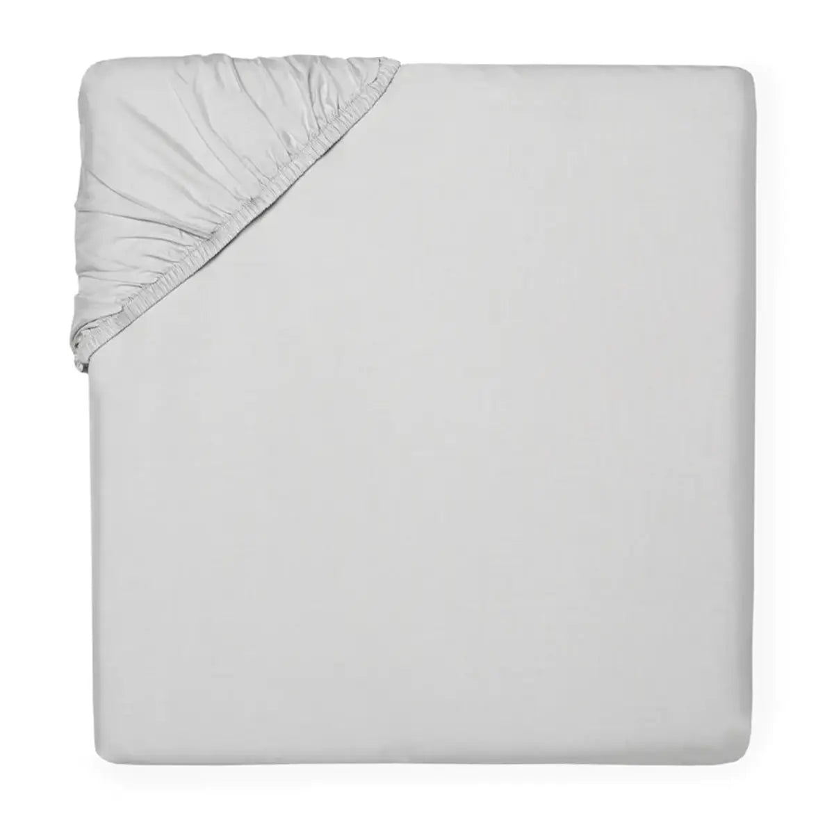 Sferra Giza 45 Percale Fitted Sheet in Tin