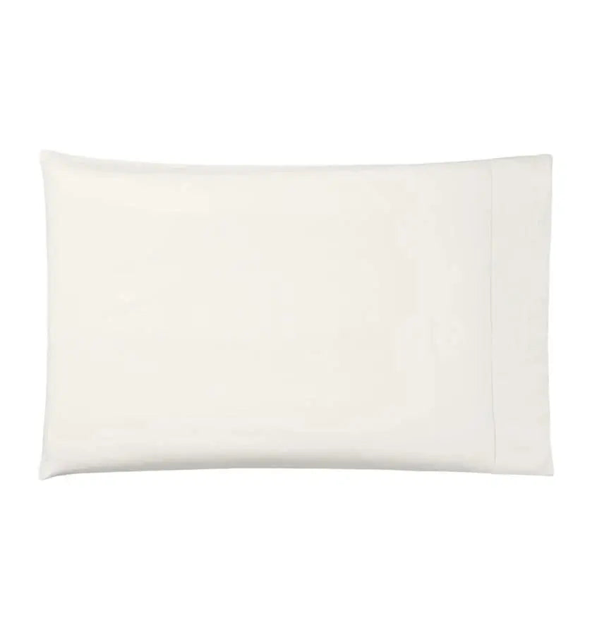 Sferra Giza 45 Percale Pillowcase Pair in Ivory