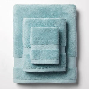 Sferra Bello Bath Towel Sheet Hand Towel in Aqua