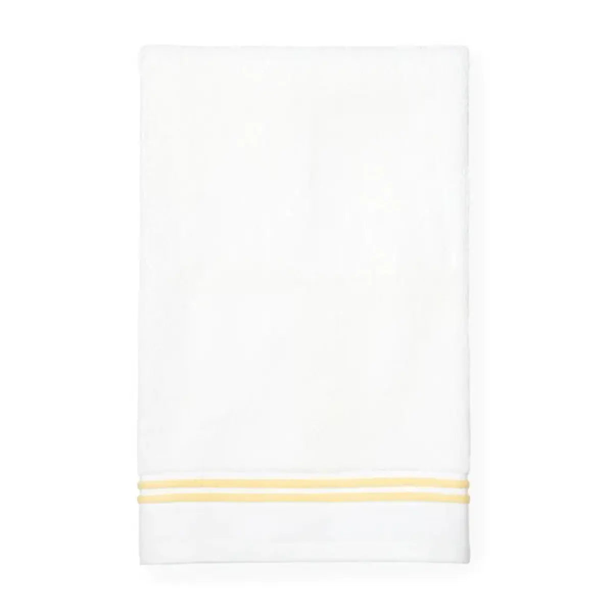 Sferra Aura Bath Towel - White/Corn