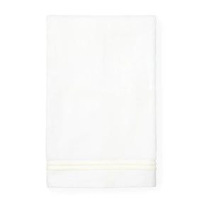 Sferra Aura Bath Towel -  White/Ivory