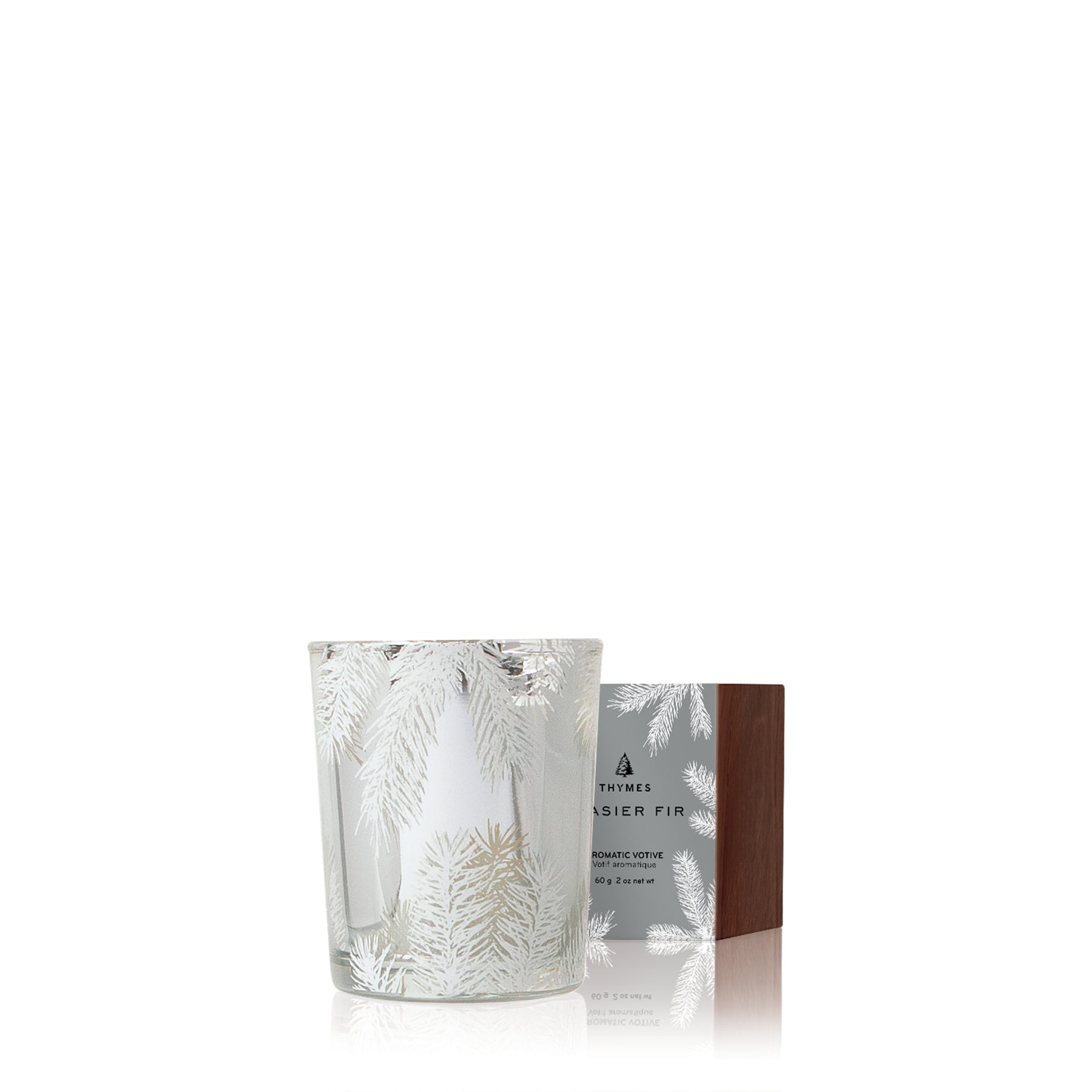 Thymes Frasier Fir Statement Poured Candle Small, Pine Needle
