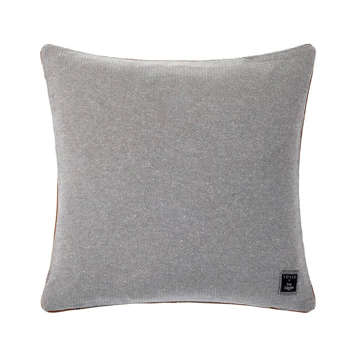 Backside of Yves Deorme Felins Mousse Decorative Pillow 18 x 18 