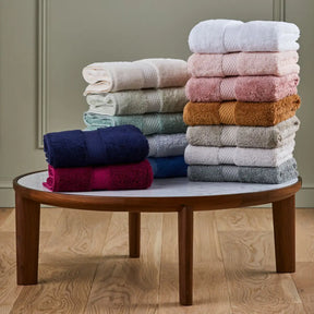 Yves Delorme Bath Towel Collection in a room