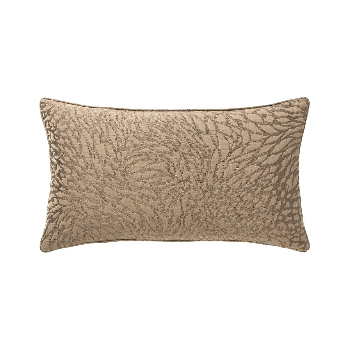 Yves Delorme Souvenir Decorative Pillow in Mordore