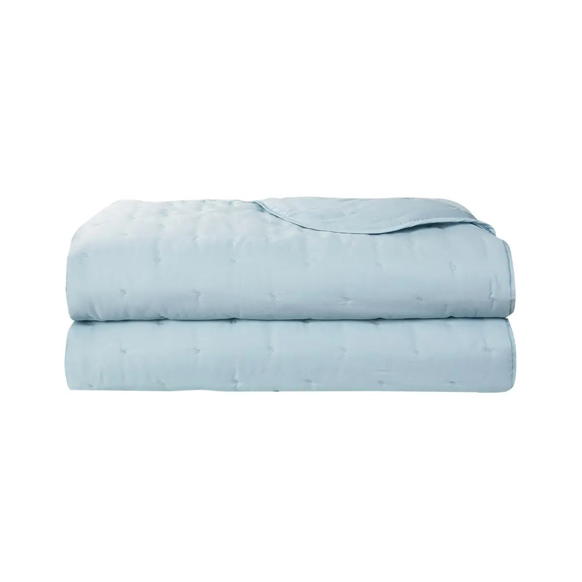 Yves Delorme Triomphe Quilted Coverlet in Horizon