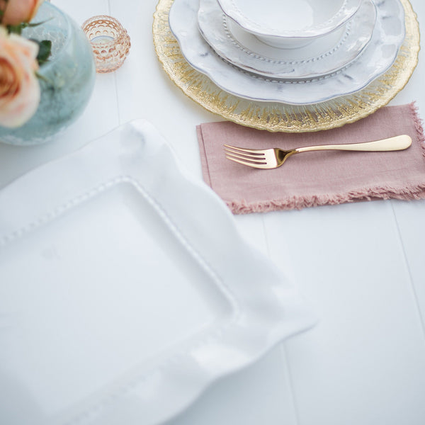An image of Vietri Giorno Rectangular Platter