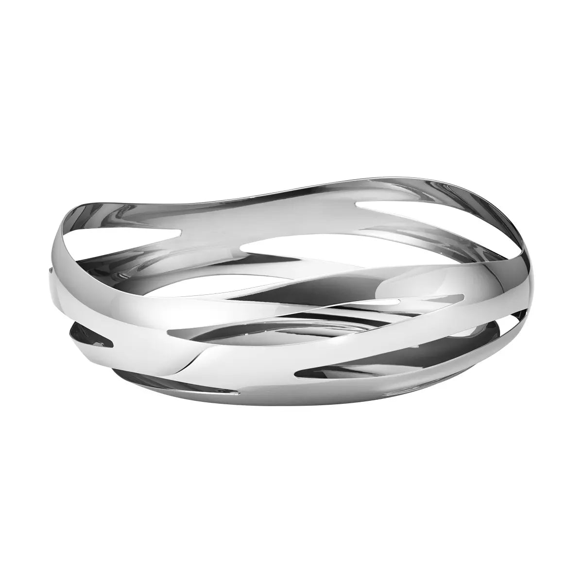 Georg Jensen Cobra Stainless Steel Fruit-Bread Basket