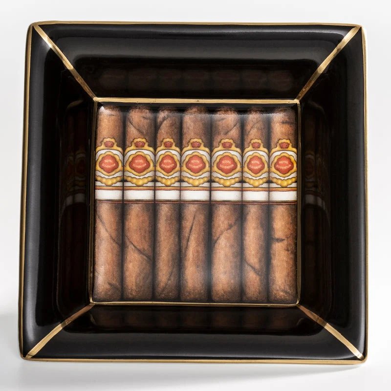 An image of Halcyon Days Cigars Square Tray