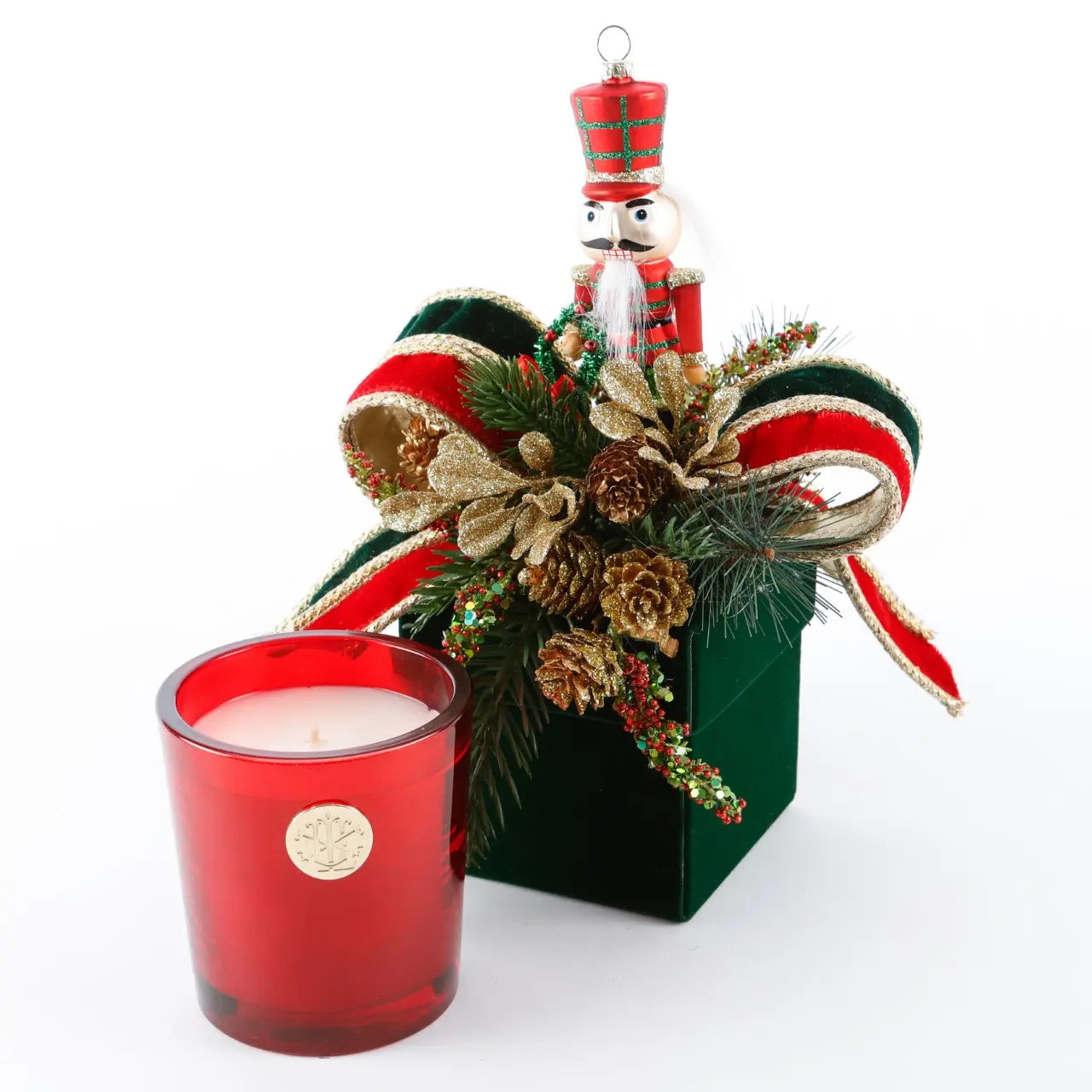 Lux Fragrances Nutcracker Christmas Gift Box Candle