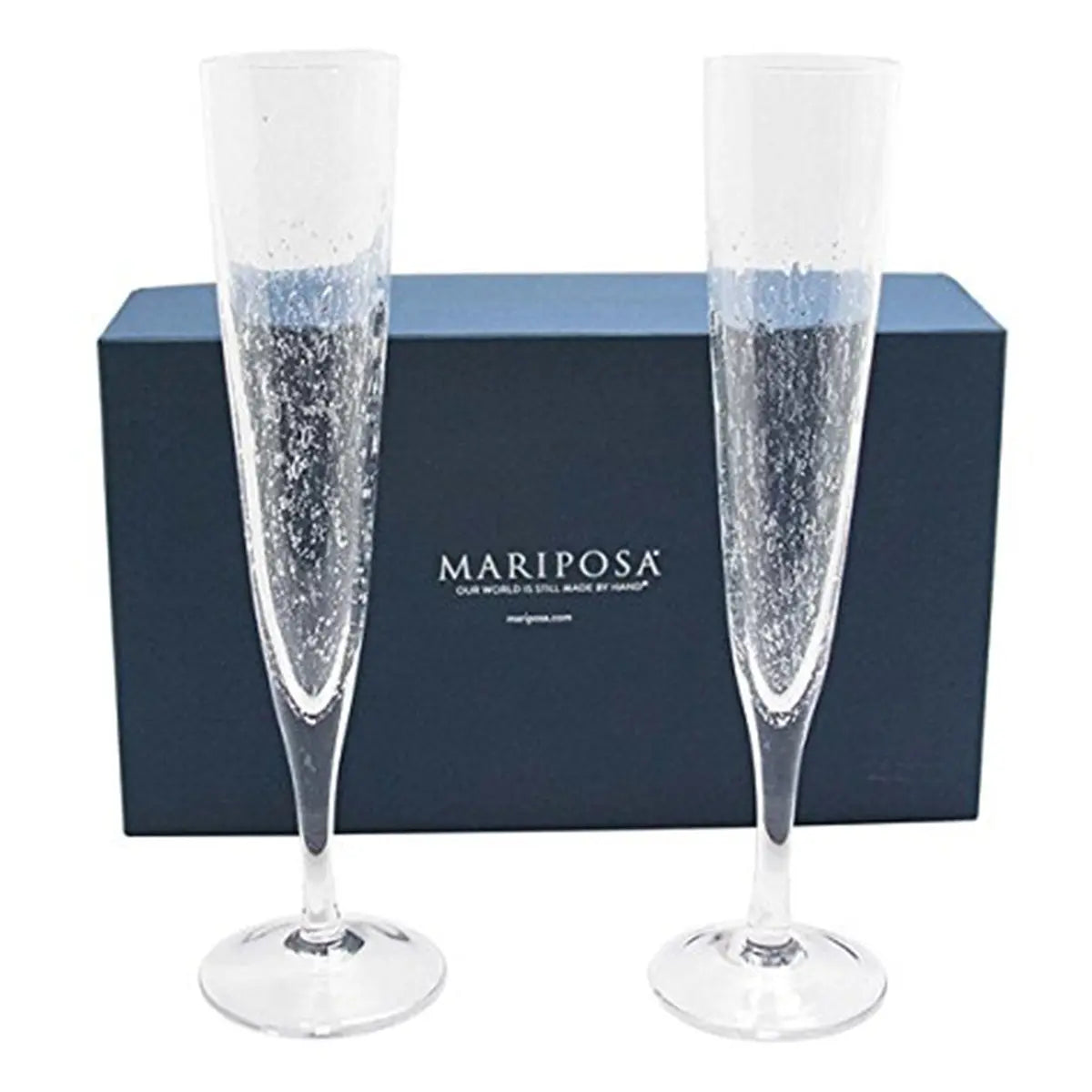 Mariposa Bellini Champagne Flute IN Set of 2 and a gift box