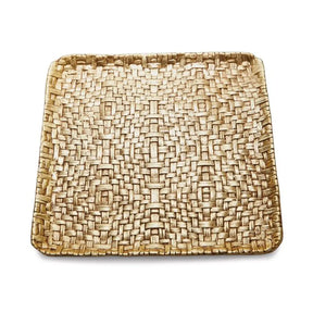 Michael Aram Gold Matzah Plate - 10in