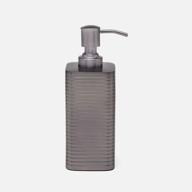 Pigeon & Poodle Adelaide Soap Pump in Pewter