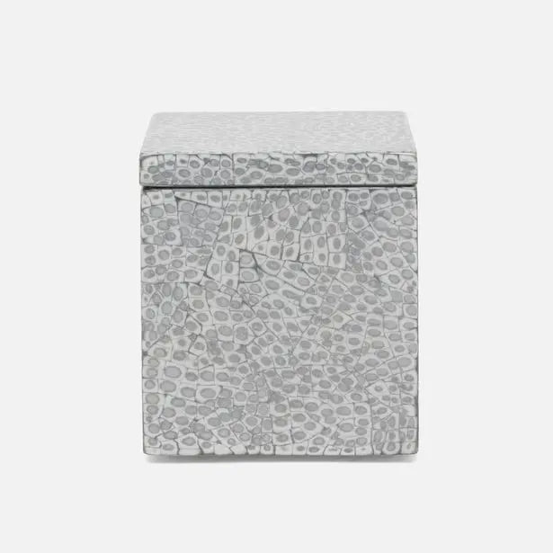 Pigeon and Poodle Callas Canister in Silver White