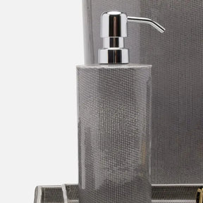 Pigeon and Poodle Cordoba Soap Pump in Gray 