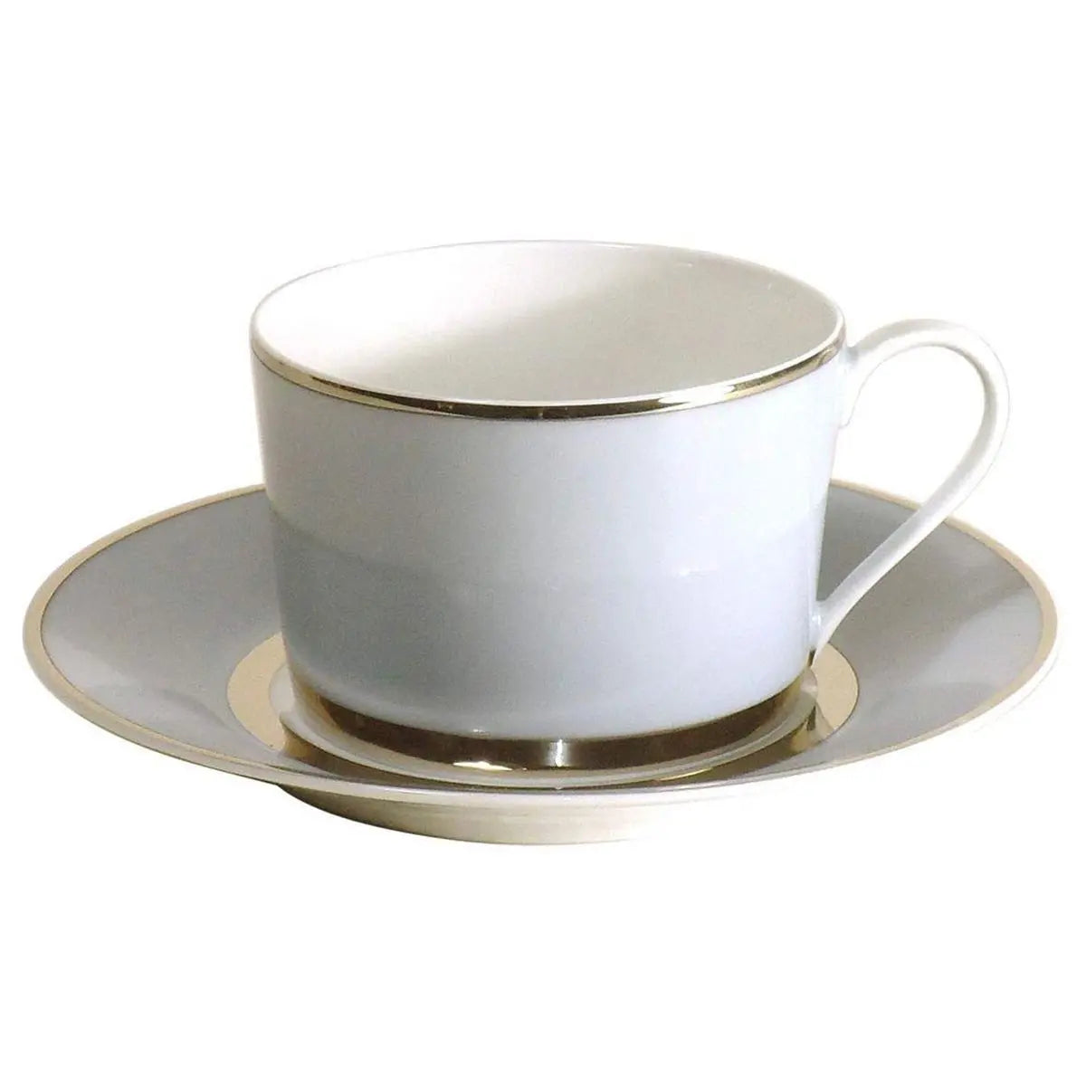 Royal Limoges Makassar Grey Platinum Tea Cup