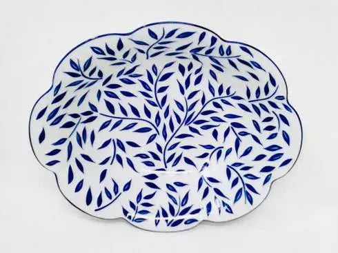 Royal Limoges Olivier Blue Open Vegetable