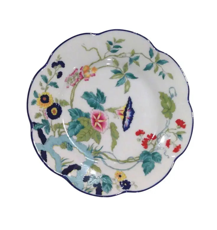 An image of Royal Limoges Paradis Bleu Bread & Butter Plate