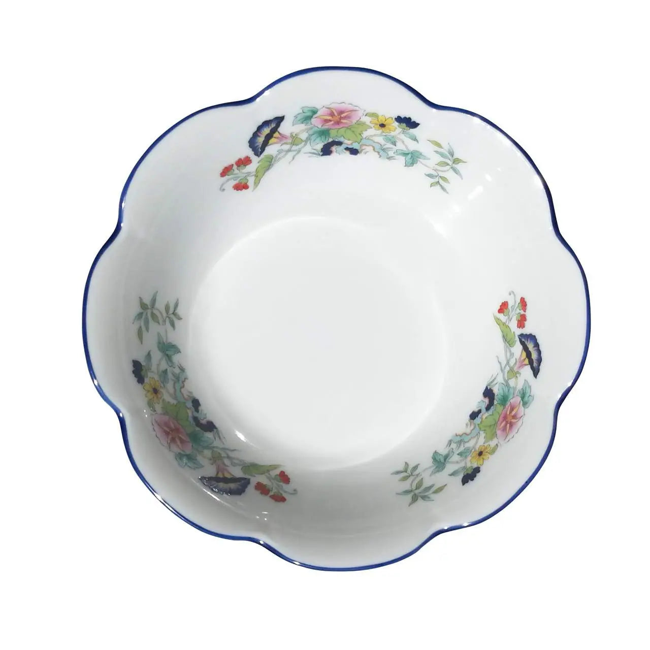 An image of Royal Limoges Paradis Bleu Deep Soup/Cereal Bowl