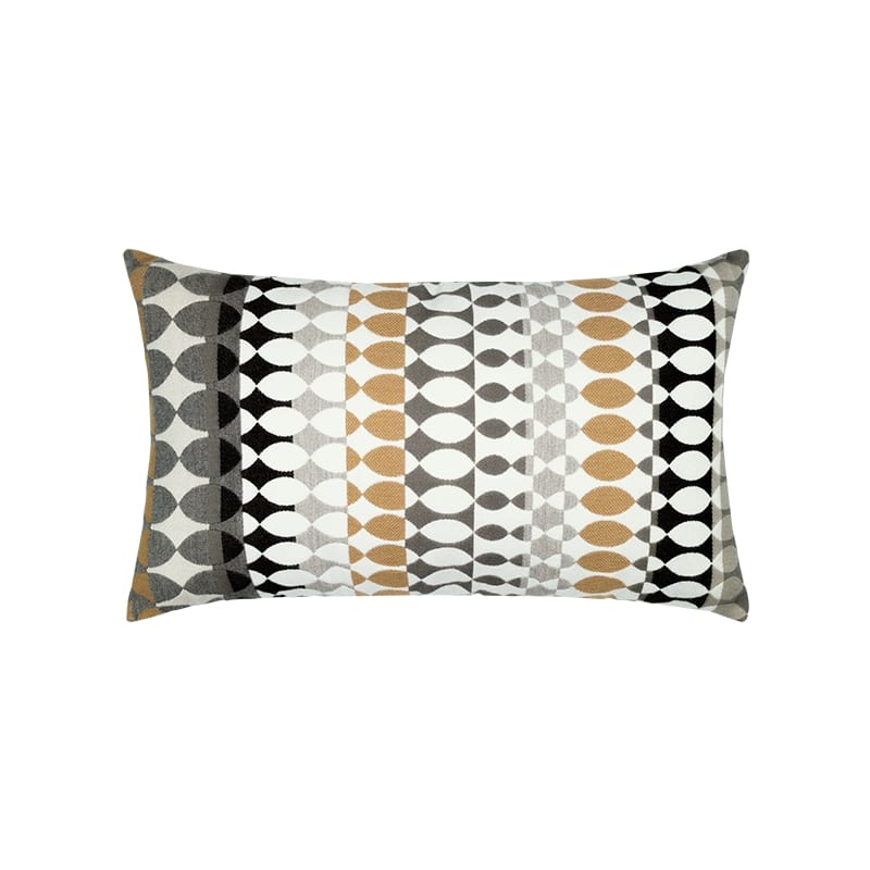 An image of Elaine Smith Modern Oval Lumbar Pillow