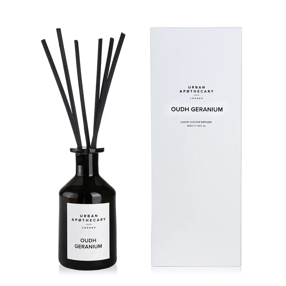 Urban Apothecary Oudh Geranium Diffuser 200ml